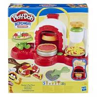 Hasbro Play-Doh: Kitchen Creations - Stamp 'n Top Pizza Playset (E4576EU4)