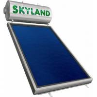 Cosmosolar Skyland GL Ηλιακός Θερμοσίφωνας 120 lt Glass Διπλής Ενέργειας με 1.95 τ.μ. Συλλέκτη