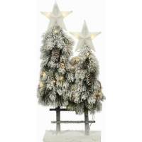 TnS Φωτιζόμενα Χριστουγεννιάτικα Διακοσμητικά Δεντράκια (ΧΤR-DΗ4073)
